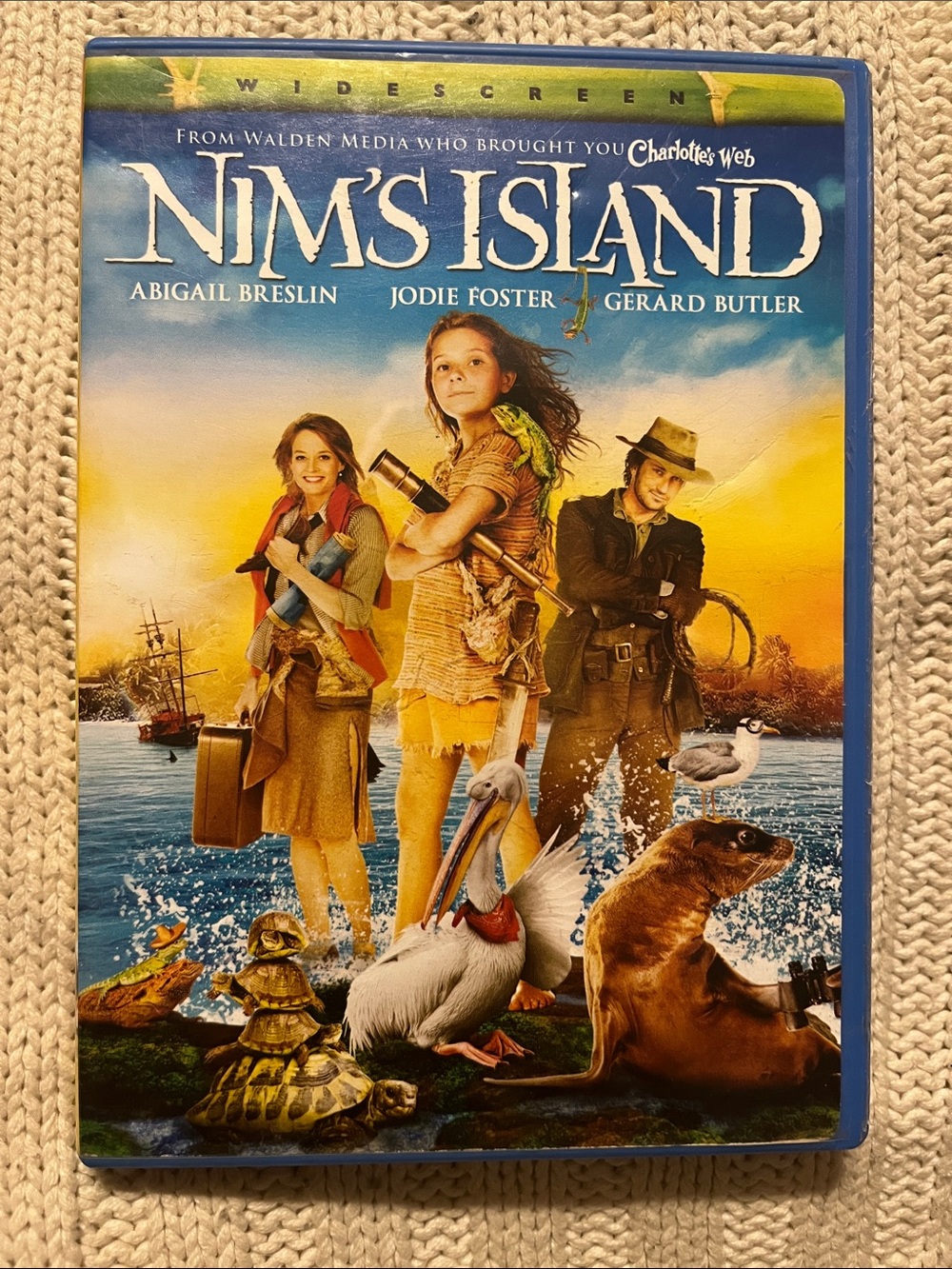 Nim's Island Widescreen DVD - Family Adventure